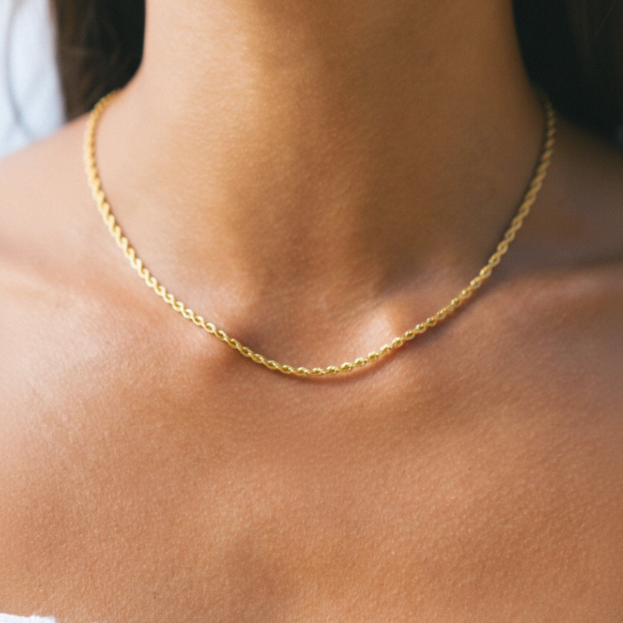 "Calvi" Rope Chain Necklace